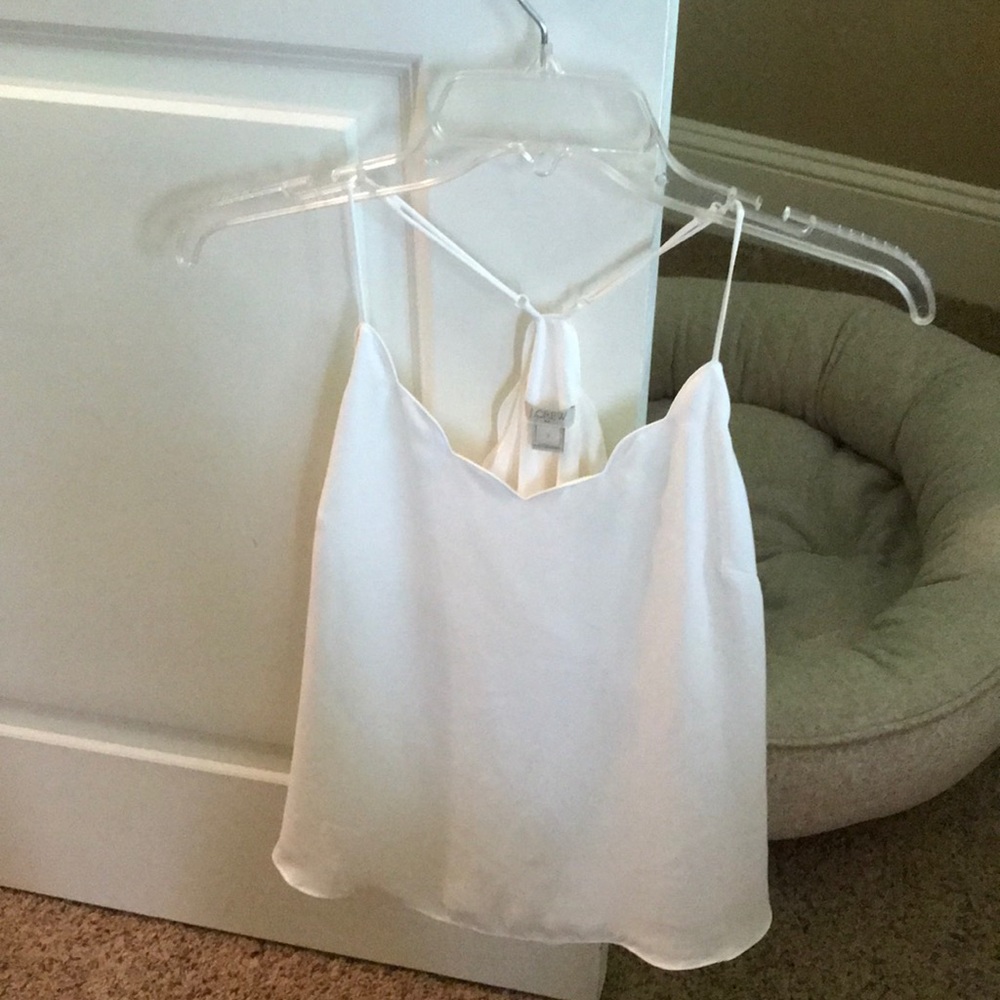 White JCrew Tank Top